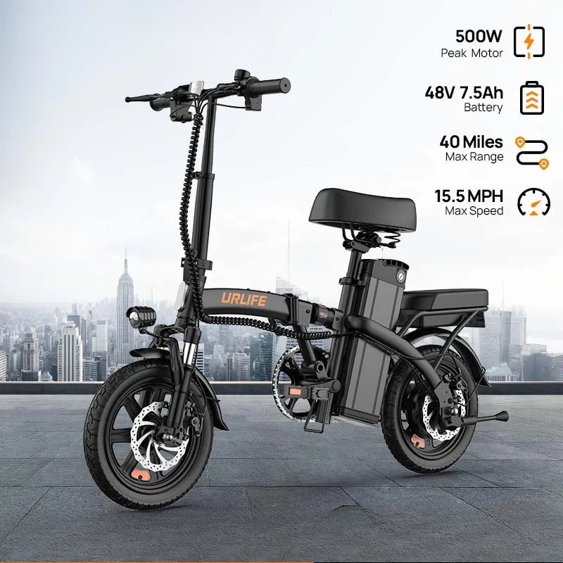 K2 - 14" Foldable 500W E-Bike