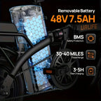 K2 - 14" Foldable 500W E-Bike