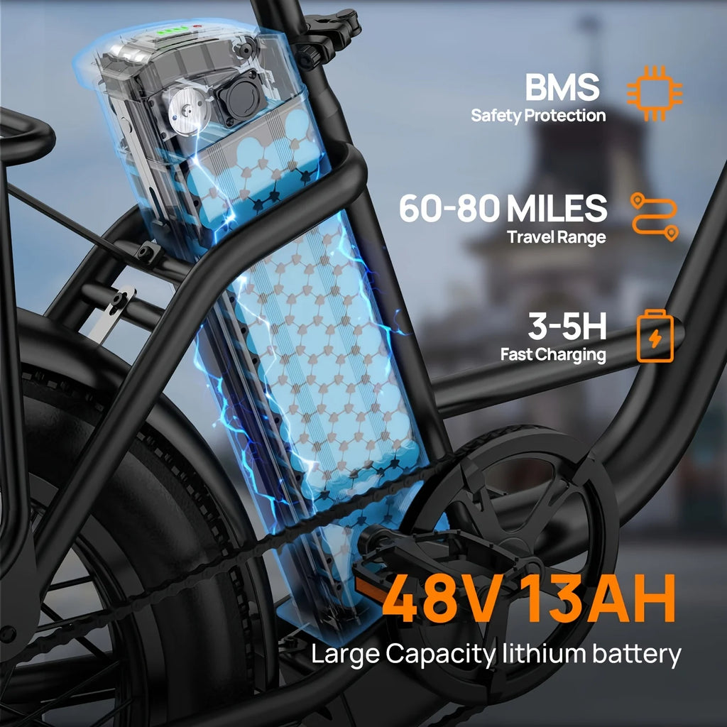 Everest - 1000W E20 Electric Bike