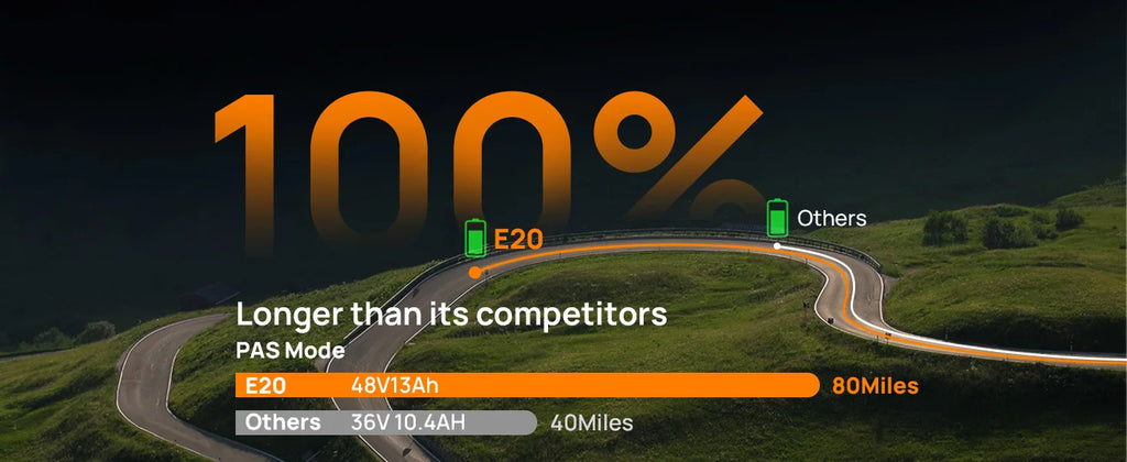 Everest - 1000W E20 Electric Bike