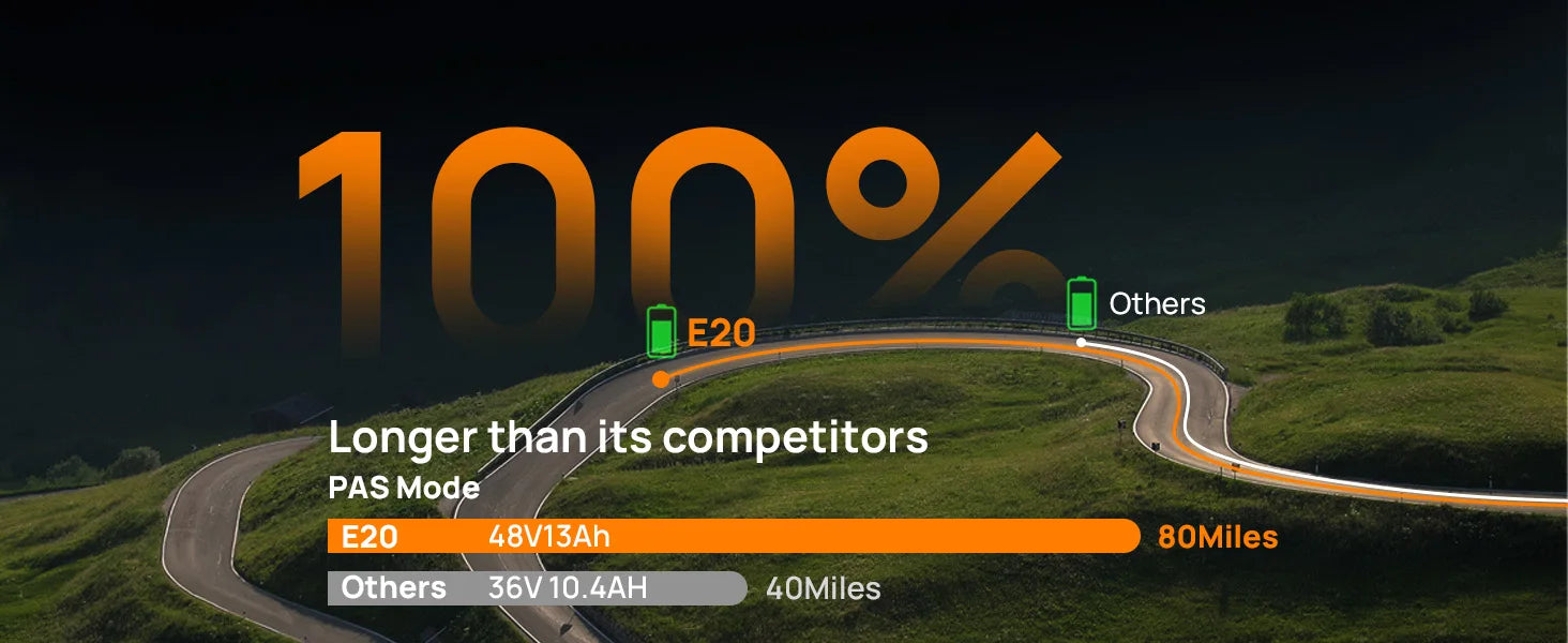 Everest - 1000W E20 Electric Bike