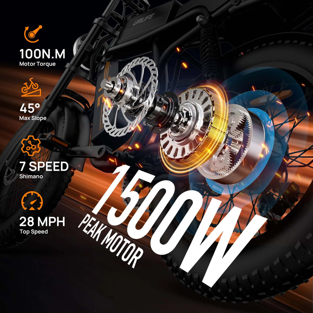 Makalu - 1500W Electric Mountain Bike