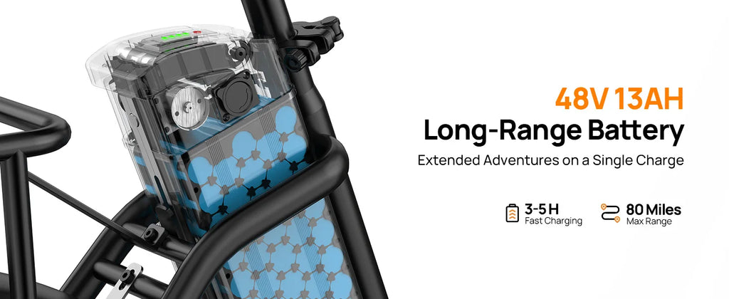 Everest - 1000W E20 Electric Bike